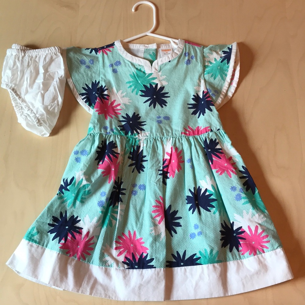 Gymboree spring dress. Like new.  Worn once.